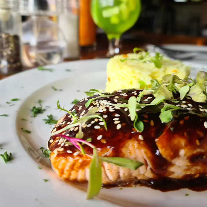 Glazed Salmon